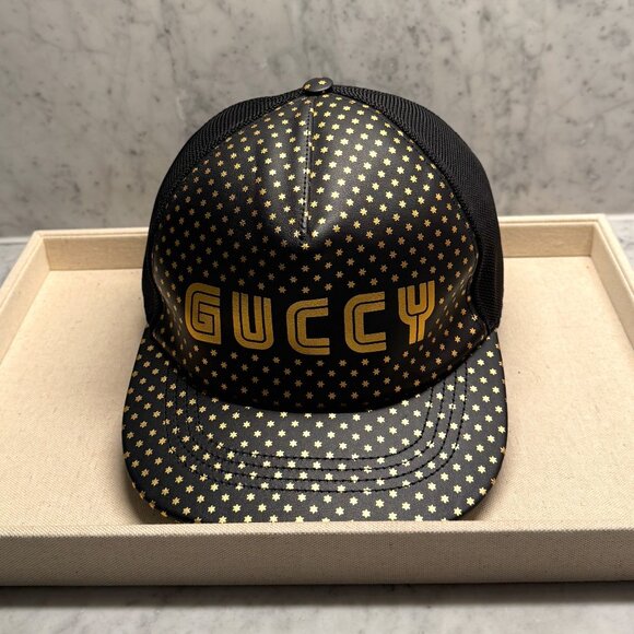 Gucci x SEGA "GUCCY" Stars Baseball Hat - Picture 1 of 7